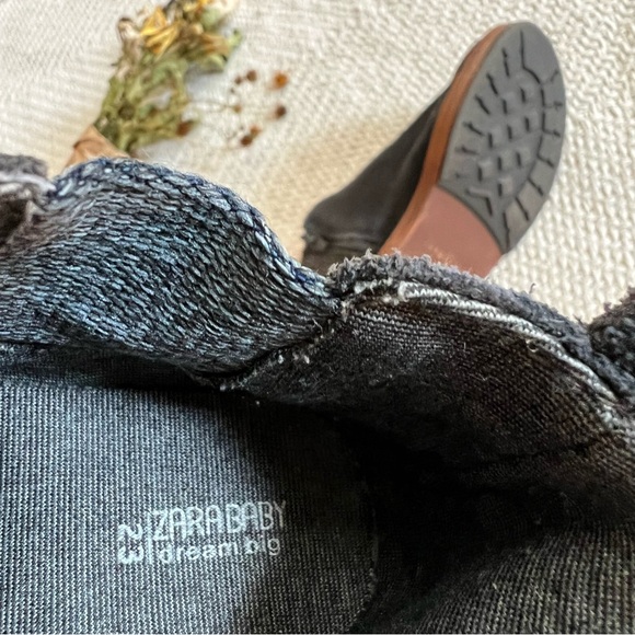 Zara Suede Charcoal Grey Ankle Chelsea Boots - Picture 7 of 7